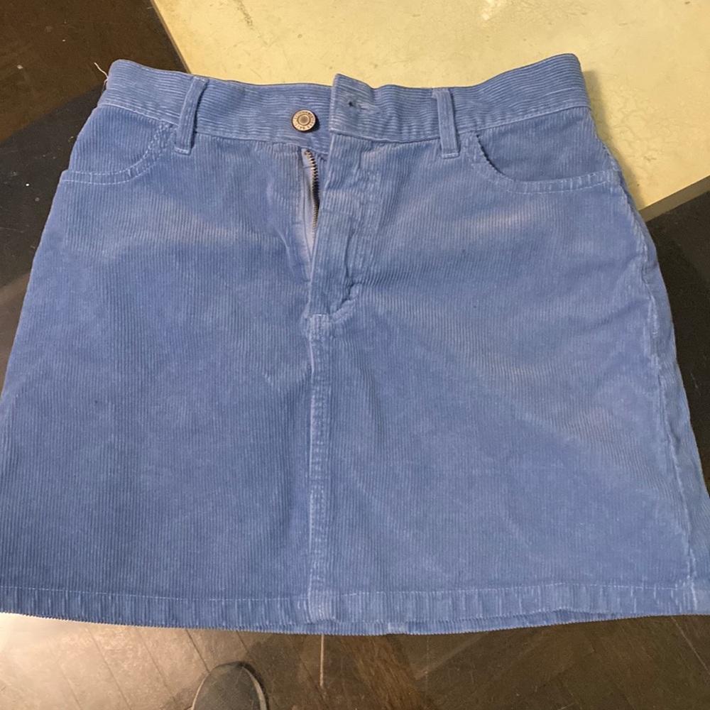 Women’s blue skirt